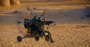 paragliders gaza